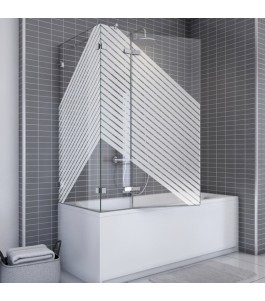 Badewannenaufsätze Delta 04 - aussenöffnend - Chrom - Bevels
