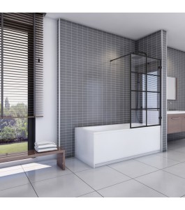Badewannenaufsätze Dumont 01 - Festteil - Schwarz - Loft 2