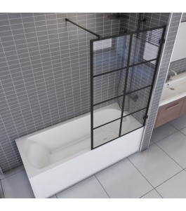 Badewannenaufsätze Dumont 01 - Festteil - Schwarz - Loft 2