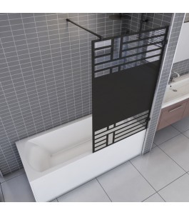 Badewannenaufsätze Dumont 01 - Festteil - Schwarz - Loft 5