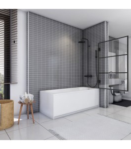 Badewannenaufsätze Dumont 02 - Pendelband - Schwarz - Loft 1