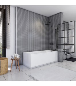 Badewannenaufsätze Dumont 02 - Pendelband - Schwarz - Loft 2