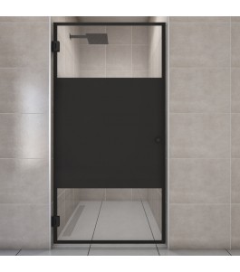 Duschtüren Escada 01 - Pendelband - Schwarz - Loft 3