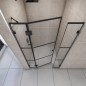 Duschtüren Escada-09 - Pendelband - Schwarz - Loft 1 Duschtüren Escada-09 - Pendelband - Schwarz - Loft 1