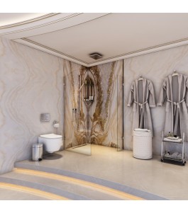 Walk In Dusche Noble 14-Chrom-Klarglas
