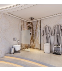 Walk In Dusche Noble 14-Chrom-Blinds