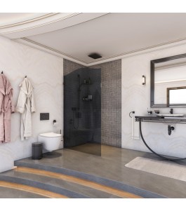 Walk In Dusche Regal 12-Chrom-Grauglas