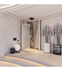 Walk In Dusche Regal 14-Chrom-Satino