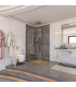 Walk In Dusche Royal 12-Chrom-Klarglas