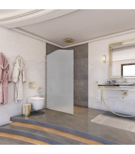 Walk In Dusche Royal 12-Chrom-Satino