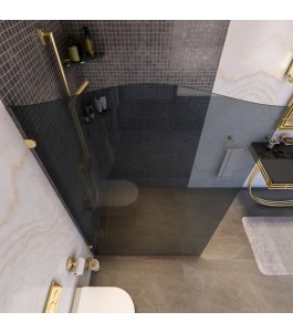 Walk In Dusche Regal 12-Chrom-Grauglas