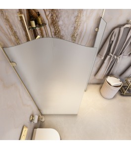 Walk In Dusche Royal 14-Chrom-Satino