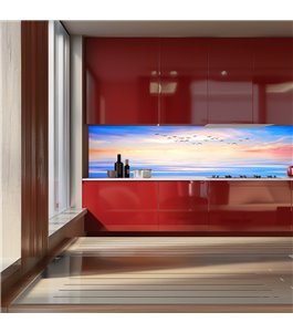 Glas Küchenrückwand 6 mm ESG Motive KRWM-0138