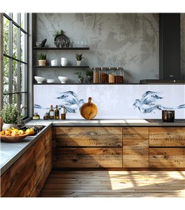 Glas Küchenrückwand 6 mm ESG Motive KRWM-0149