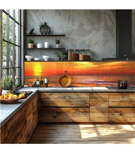 Glas Küchenrückwand 6 mm ESG Motive KRWM-0230