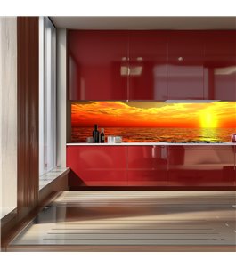 Glas Küchenrückwand 6 mm ESG Motive KRWM-0240