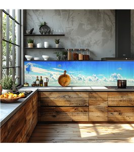 Glas Küchenrückwand 6 mm ESG Motive KRWM-0241