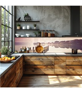 Glas Küchenrückwand 6 mm ESG Motive KRWM-0242