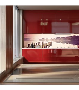 Glas Küchenrückwand 6 mm ESG Motive KRWM-0242