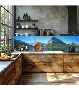 Glas Küchenrückwand 6 mm ESG Motive KRWM-0243