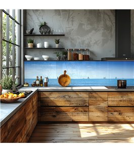 Glas Küchenrückwand 6 mm ESG Motive KRWM-0248