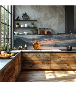Glas Küchenrückwand 6 mm ESG Motive KRWM-0252