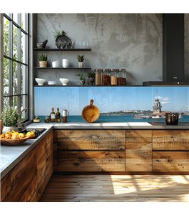 Glas Küchenrückwand 6 mm ESG Motive KRWM-0255