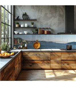 Glas Küchenrückwand 6 mm ESG Motive KRWM-0264