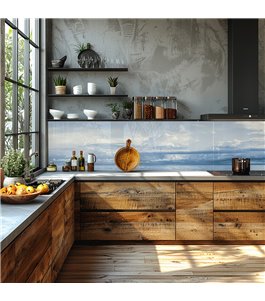 Glas Küchenrückwand 6 mm ESG Motive KRWM-0268
