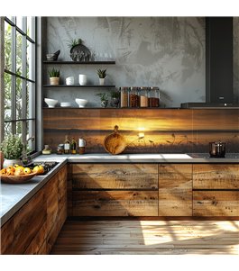 Glas Küchenrückwand 6 mm ESG Motive KRWM-0277