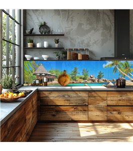 Glas Küchenrückwand 6 mm ESG Motive KRWM-0286