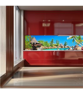 Glas Küchenrückwand 6 mm ESG Motive KRWM-0286