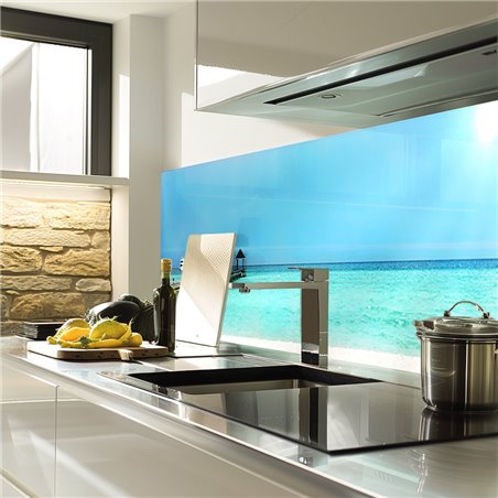 Glas Küchenrückwand 6 mm ESG Motive KRWM-0288