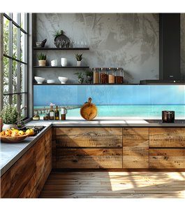 Glas Küchenrückwand 6 mm ESG Motive KRWM-0288