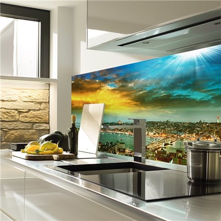 Glas Küchenrückwand 6 mm ESG Motive KRWM-0292