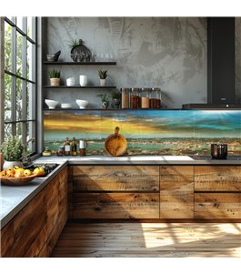 Glas Küchenrückwand 6 mm ESG Motive KRWM-0292