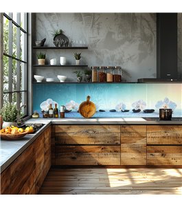 Glas Küchenrückwand 6 mm ESG Motive KRWM-0297