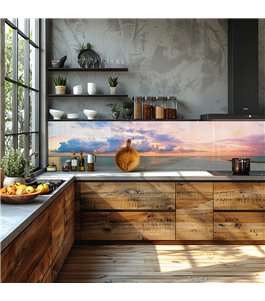 Glas Küchenrückwand 6 mm ESG Motive KRWM-0298