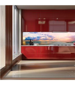 Glas Küchenrückwand 6 mm ESG Motive KRWM-0298