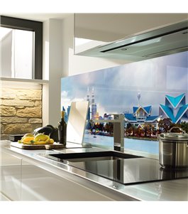 Glas Küchenrückwand 6 mm ESG Motive KRWM-0299