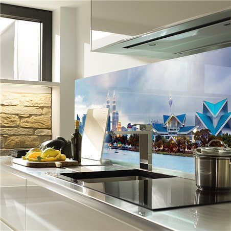 Glas Küchenrückwand 6 mm ESG Motive KRWM-0299