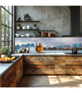 Glas Küchenrückwand 6 mm ESG Motive KRWM-0299