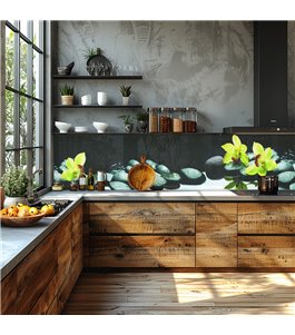 Glas Küchenrückwand 6 mm ESG Motive KRWM-0300