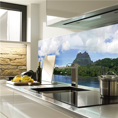 Glas Küchenrückwand 6 mm ESG Motive KRWM-0301