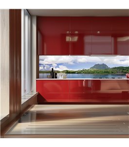Glas Küchenrückwand 6 mm ESG Motive KRWM-0301