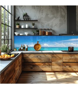 Glas Küchenrückwand 6 mm ESG Motive KRWM-0303