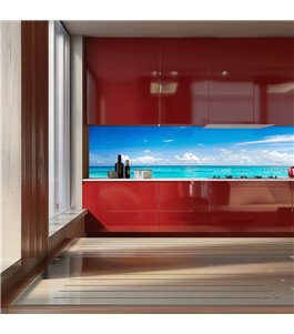 Glas Küchenrückwand 6 mm ESG Motive KRWM-0303