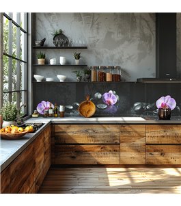 Glas Küchenrückwand 6 mm ESG Motive KRWM-0305