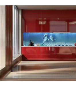 Glas Küchenrückwand 6 mm ESG Motive KRWM-0306