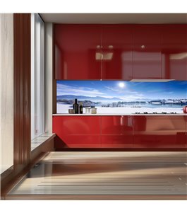 Glas Küchenrückwand 6 mm ESG Motive KRWM-0308